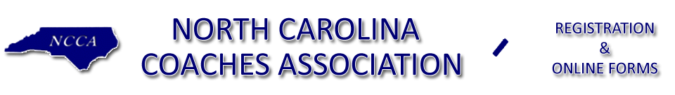 North Carolina Coaches Association: Online Forms